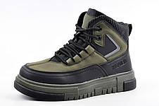 Черевики дитячі зимові Paliament хакі, фото 2