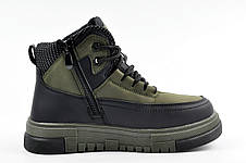 Черевики дитячі зимові Paliament хакі, фото 3