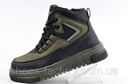 Черевики дитячі зимові Paliament хакі, фото 1