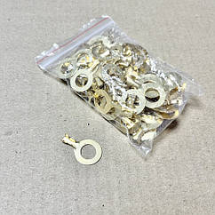 Клемa кільцева неізольована 10 мм (100 шт.) 46645 (46645)