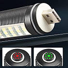 Ліхтар налобний акумуляторний з індикатором заряду SY-2209-Р50+18SMD(RGB) Чорний, фото 5