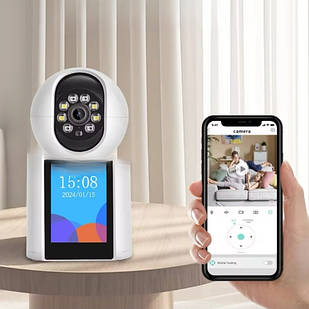 Камера відеоспостереження V1 WIFI camera video calling 1080p app біла
