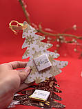 5000 шт. Листівка-ялинка з шоколадкою на ялинку з вашим логотипом, фото 3