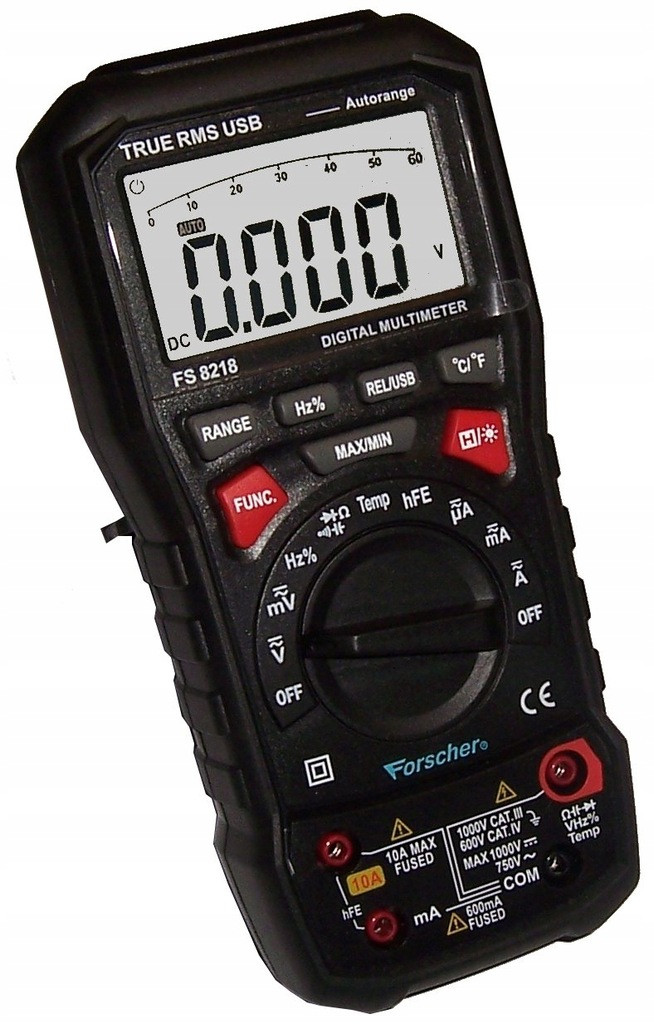 Цифровий мультиметр Forscher FS8218