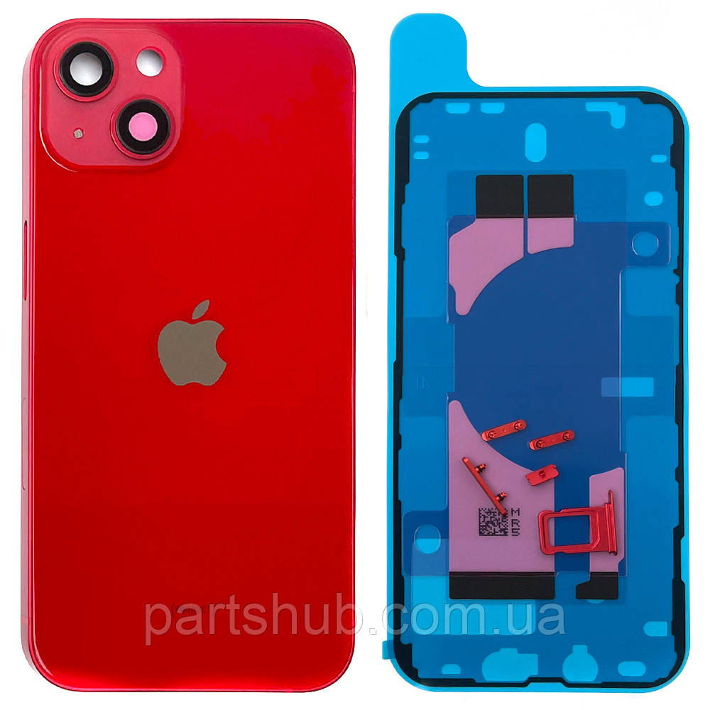 Корпус Apple iPhone 13 (червоний оригінал Китай US), фото 1
