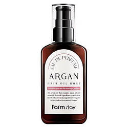 Арганова олія для волосся FarmStay Eau De Perfume Argan Hair Oil Rose 100ml