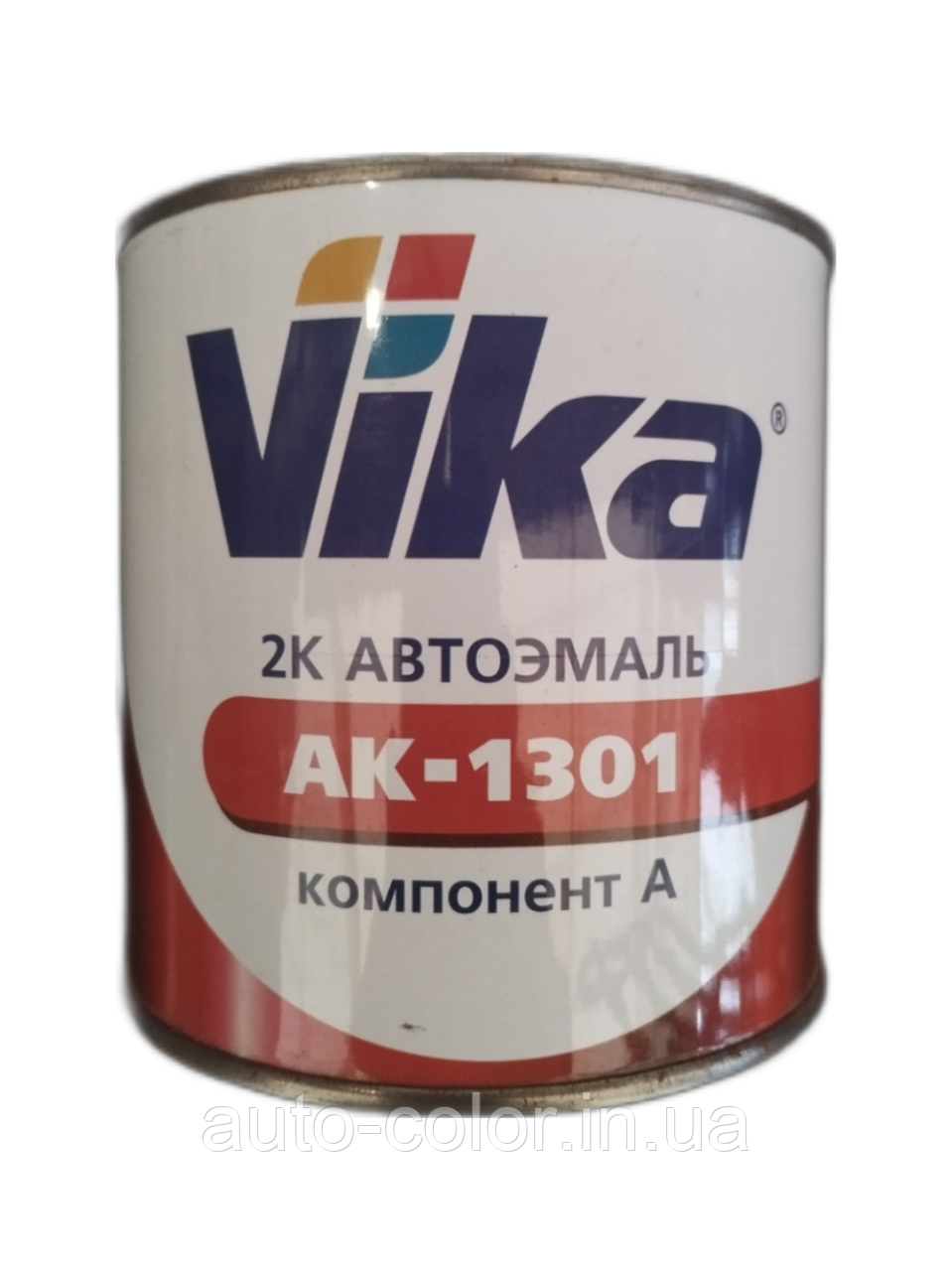 Vika 2К акрилова емаль АК-1301 Жовтогаряча 0,85 кг+0,21 кг затверджувач, фото 1