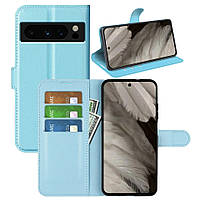 Чохол-книжка Litchie Wallet для Google Pixel 8 Pro Light Blue