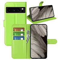Чохол-книжка Litchie Wallet для Google Pixel 8 Pro Light Green