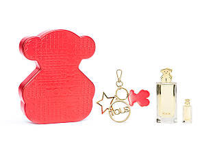 Подарунковий набір для жінок Tous "Gold " та брелок для ключів 50мл 4,5мл