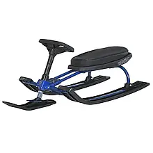 Дитячий снігокат металевий Scoutt MS 1778-BL (розмір 106-48-41см, навантаження до 100кг)