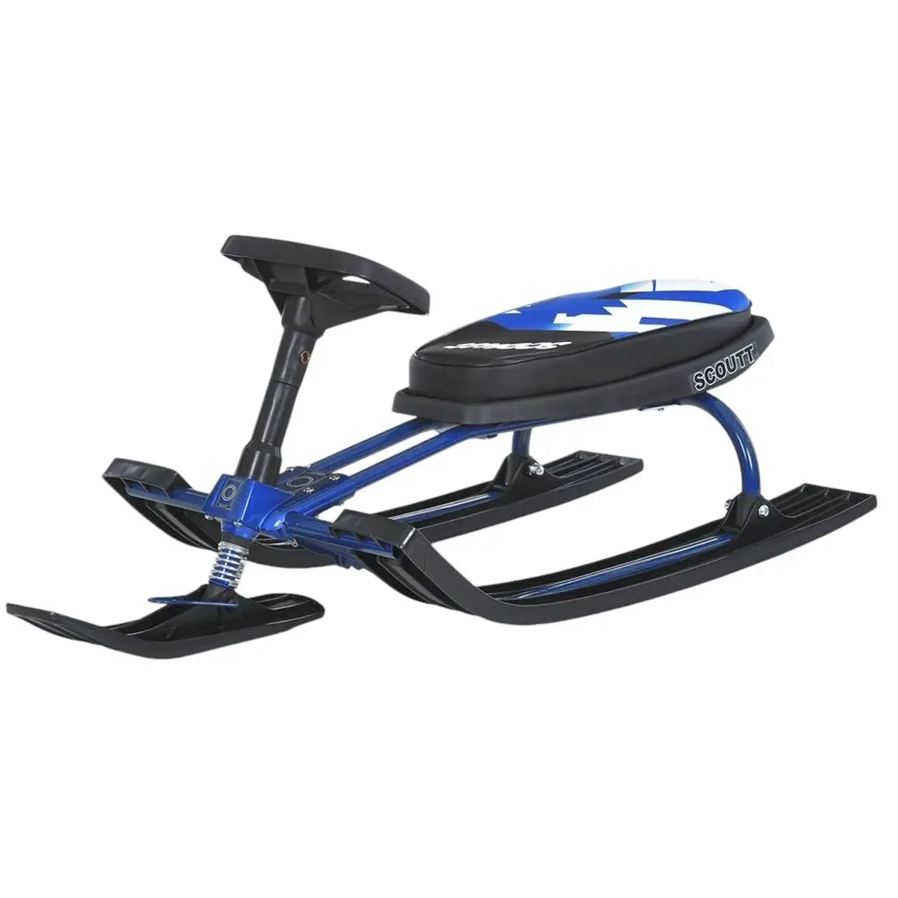 Дитячий снігокат металевий Scoutt MS 1778-2 (розмір 106-48-41см, навантаження до 100кг)