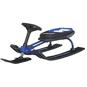 Дитячий снігокат металевий Scoutt MS 1778-2 (розмір 106-48-41см, навантаження до 100кг), фото 1