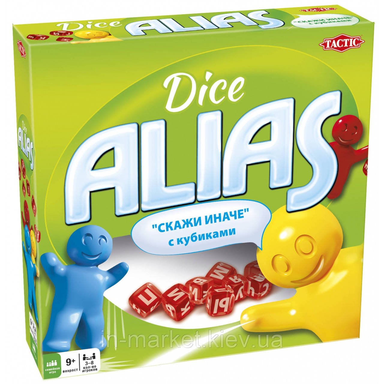 Настільна гра Alias"Еліас з кубиками" Tactic (53139)