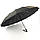 Чоловіча складана парасолька-автомат із прямою ручкою від Frei Regen, на 16 спиць антивітер, чорний, 02719-1, фото 4