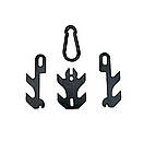 Cтропа евакуаційна 40мм*6м койот + Кішка двозуба з карабіном, фото 4