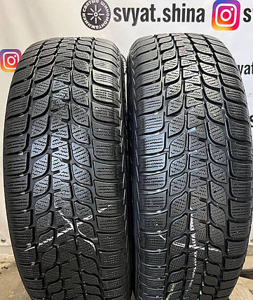 Шини б у 195/65R15 BRIDGESTONE BLIZZAK LM-25 зимові легкові, фото 1