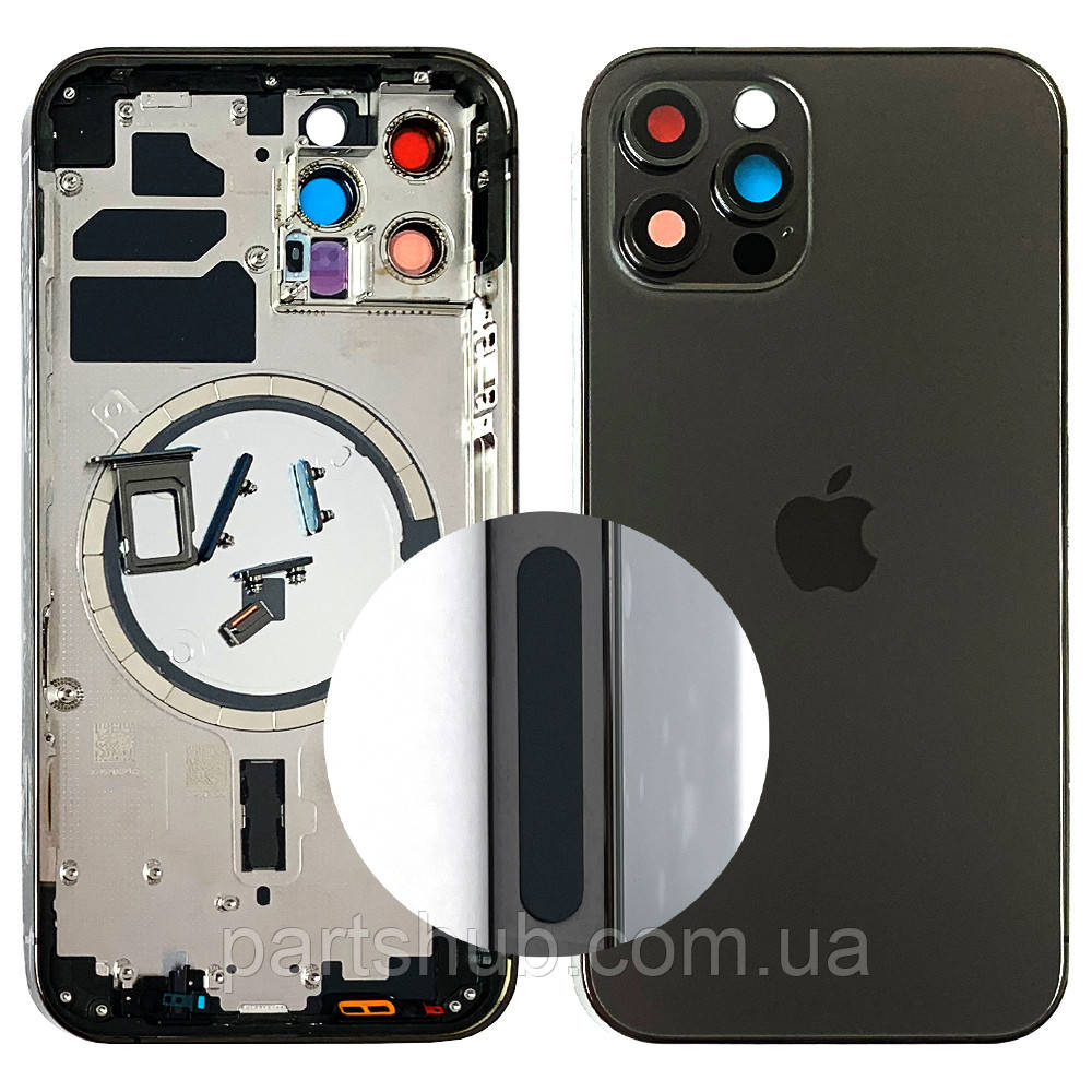 Корпус Apple iPhone 12 Pro (сірий оригінал Китай US), фото 1