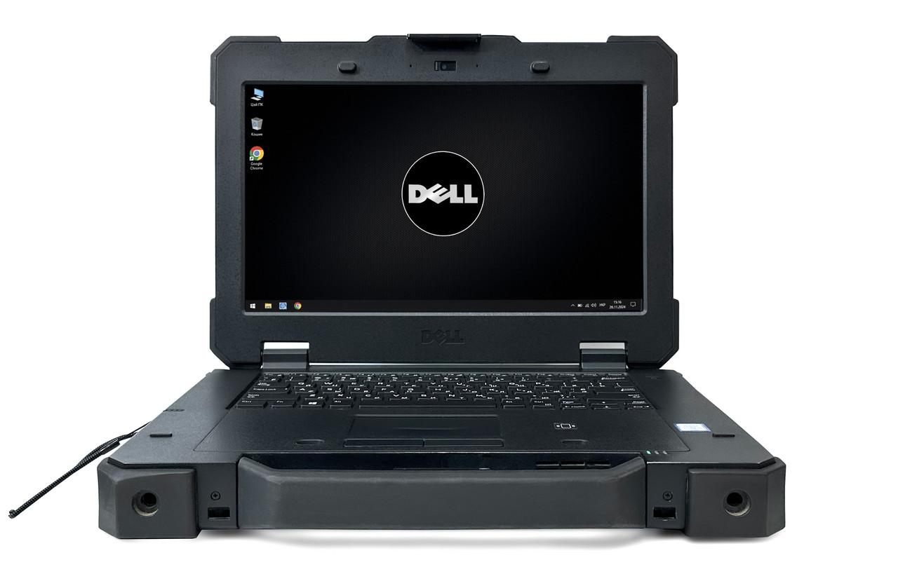 Ноутбук Dell Latitude 7414 Rugged Extreme: Core i7-6600U / RAM 16 ГБ / SSD 512 ГБ / Intel HD / 14" Multitouch