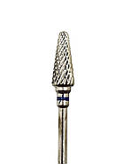 Фреза для манікюру твердосплавна конусна кукурудза (14 мм, фреза для зняття гель лаку, манікюрна фреза), фото 2