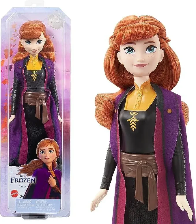 УЦІНКА (Примʼятая коробка) Лялька Disney Холодне серце Анна в образі подорожі HLW50