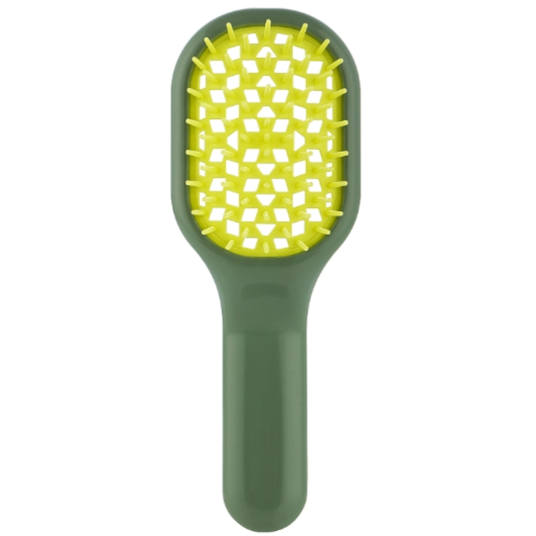 Щітка для кучерявого волосся Janeke Curvy Bag Vented фісташкова, фото 1