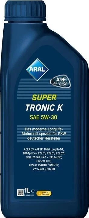 Моторна олива Aral SuperTronic K 5w30 1л