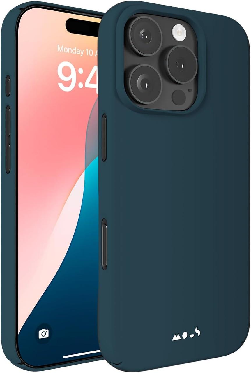 Чохол Mous MagSafe Limitless 6.0 Thin PC Marine для iPhone 16 Pro Max, фото 1