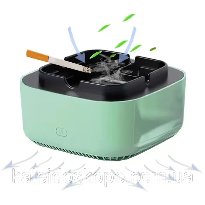 Пепельниця з функцією очищення повітря для фільтрації пасивного куріння від сигарет POT AND461, фото 1