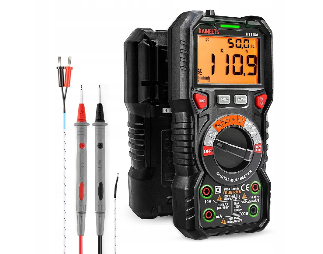 Цифровий мультиметр  Kaiweets HT118A