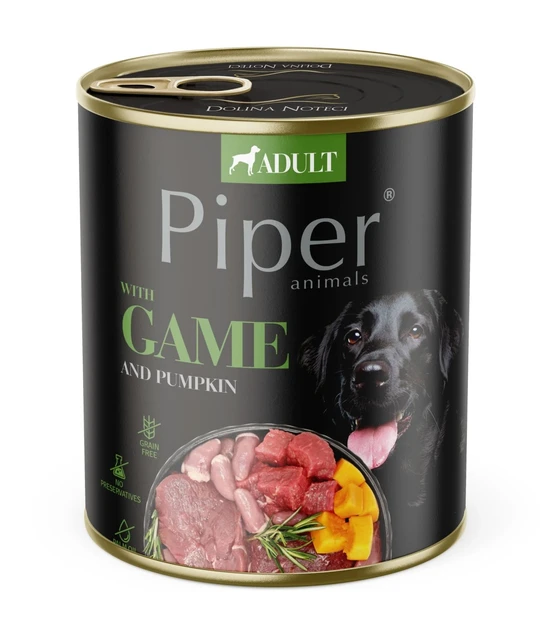 Консерви DN Piper 800 г з дичиною і гарбузом для собак, фото 1
