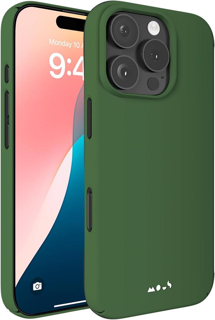 Чохол Mous MagSafe Limitless 6.0 Thin PC Forrest Green для iPhone 16 Pro Max