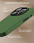 Чохол Mous MagSafe Limitless 6.0 Thin PC Forrest Green для iPhone 16 Pro Max, фото 7
