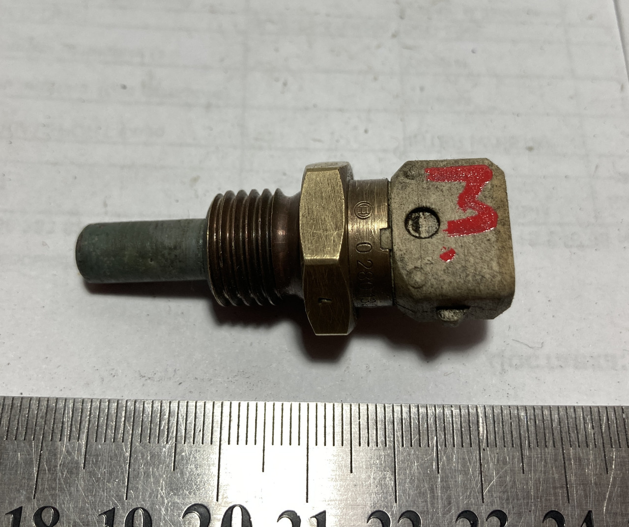 Датчик температури рідини що охолоджує 0280130089 Мерседес Mercedes Benz