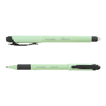 Ручка гелева,"Пиши-стирай" ILLUSIA 0.5мм, гумовий гріп, синя, фото 3