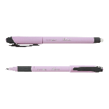 Ручка гелева,"Пиши-стирай" ILLUSIA 0.5мм, гумовий гріп, синя, фото 5