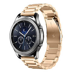 Ремінець Універс 20mm Stainless Steel для Samsung/Amazfit/Huawei Колір Retro Gold