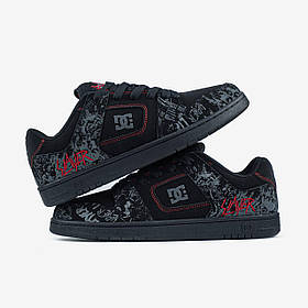 Кеды DC Shoes Slayer Pure Black/Grey/Red