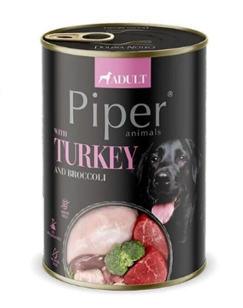 Консерви DN Piper 800 г з індичкою та броколі для собак, фото 1