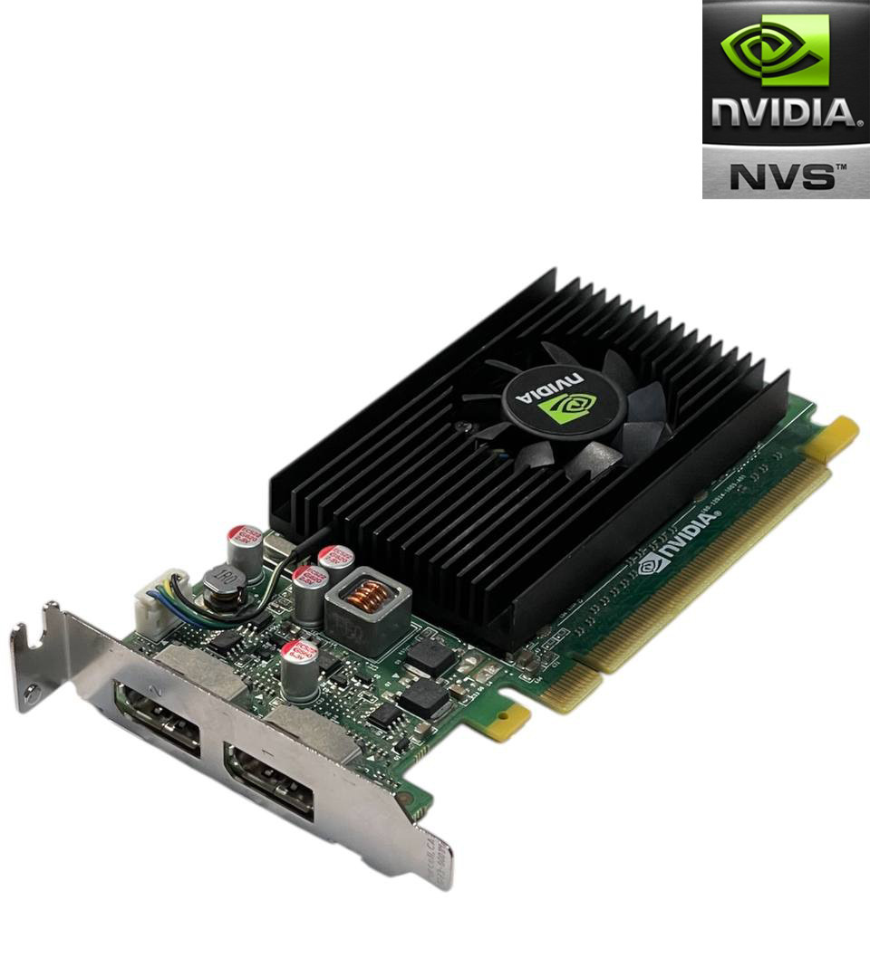 Відеокарта NVIDIA NVS 310/512 MB GDDR3, 64-bit/2x DisplayPort | Низький профіль Б/В