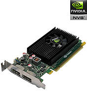 Відеокарта NVIDIA NVS 310/512 MB GDDR3, 64-bit/2x DisplayPort | Низький профіль Б/В