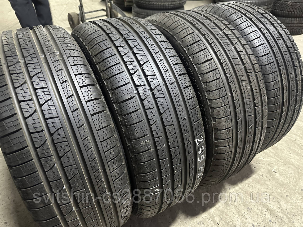 Шини всесезонні 235/50R19 99H PIRELLI Scorpion Verde стан нових!!