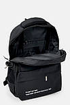 Міський рюкзак Tourist 6652 чорний, фото 5