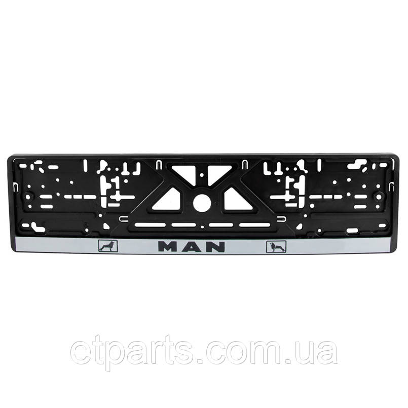 Рамка номерного знаку пластик (MAN)