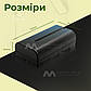 Акумулятор для відеосвітла f550/f570 2200 mAh знімний для відеосвітла, кільцевих ламп, фото 4