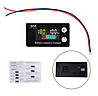 Індикатор заряду акумулятора 8-100 В Li-ion LiFePO4 з датчиком температури, фото 7