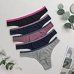 Труси жіночі стринги Nicoletta Туреччина M, L, XL | 5 шт.
