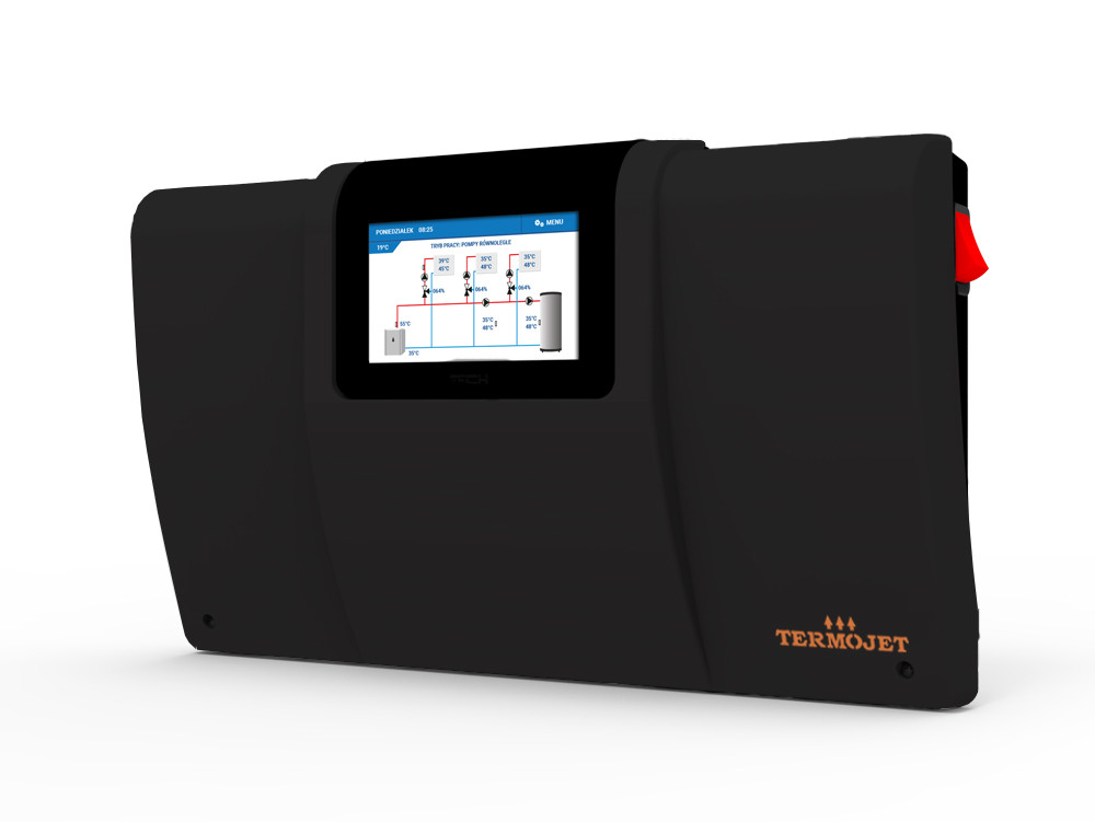 Автоматика Termojet PROFI PLUS твердопаливною котельною