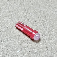 Лампа LED б/ц панелі приладів, підсвічування кнопок Т5-01 Base: W2,0 х4,6d червона 24V (tmp-19T5-24V) 4905973839