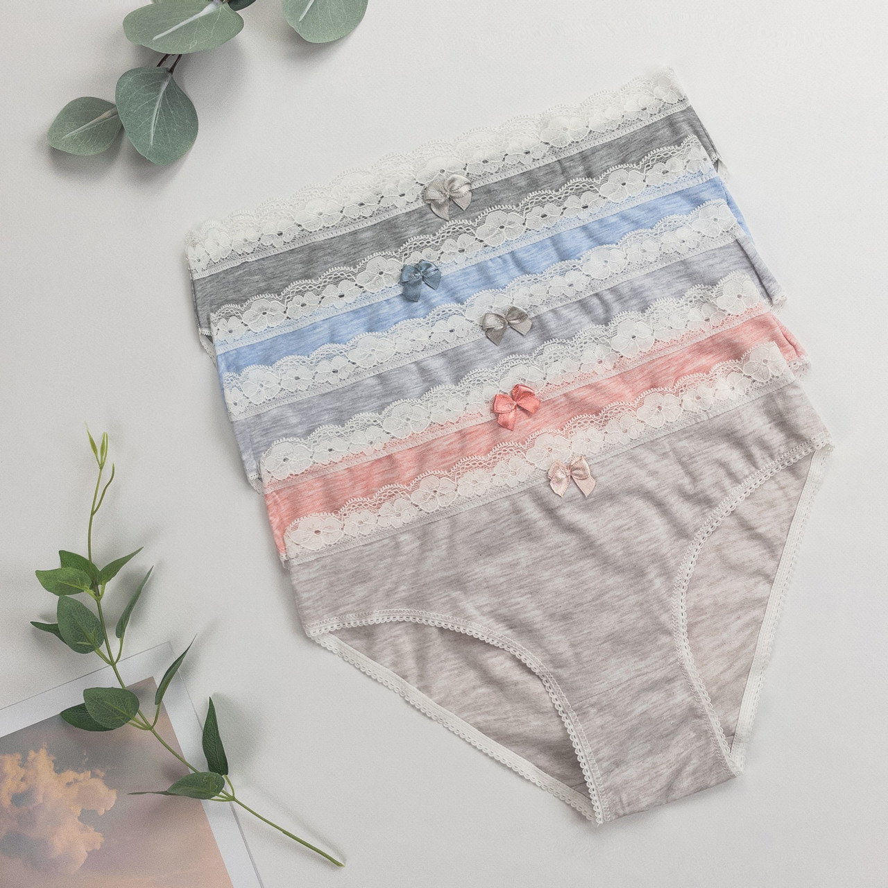 Труси жіночі сліпи Nicoletta Туреччина M, L, XL, 2XL | 5 шт.